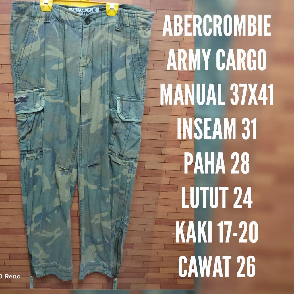 Camo discount pants abercrombie