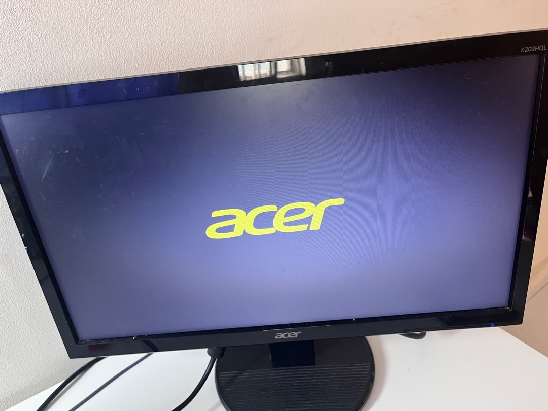 Acer K202HQL monitor screen, Computers & Tech, Parts & Accessories ...