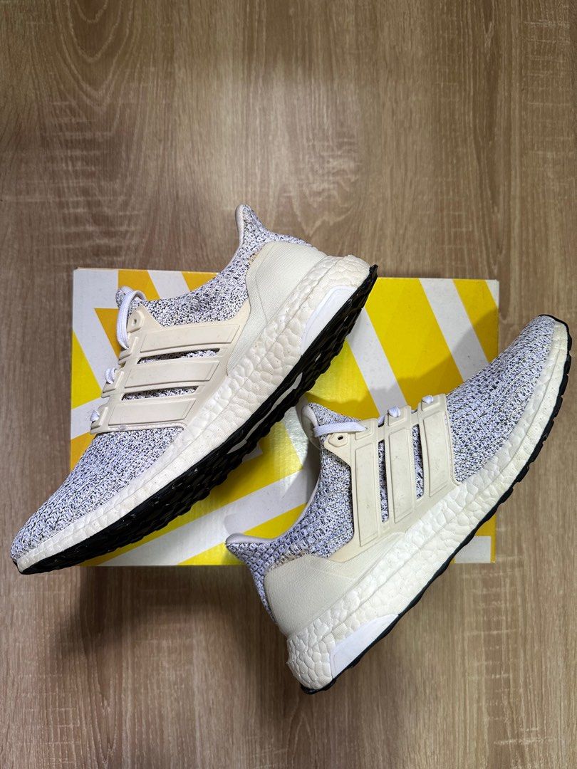 Mens ultra boost 4.0 non dyed white hot sale