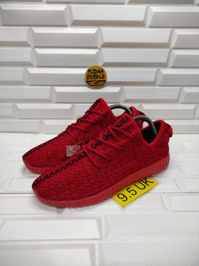 Yeezy 350 v1 red top