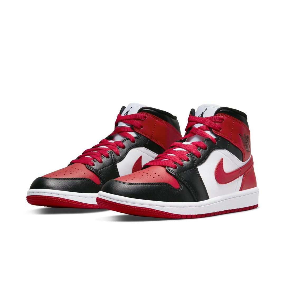 Nike air jordan clearance black red white