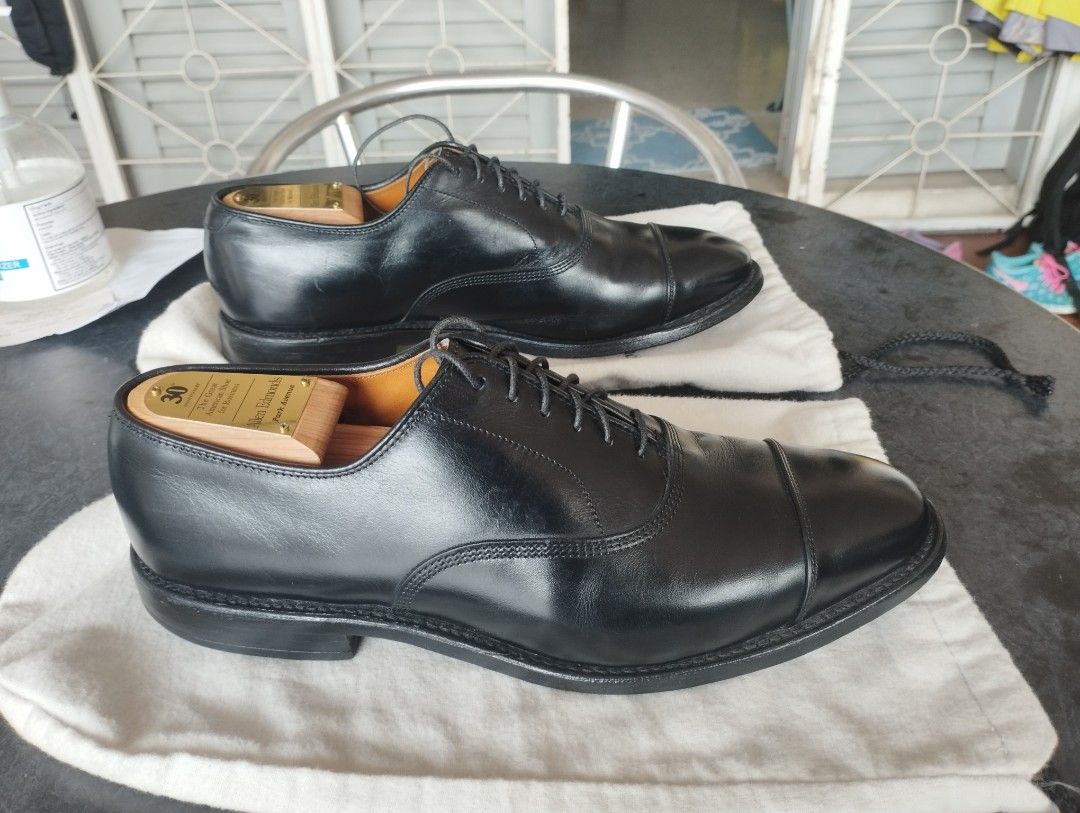 Allen Edmonds Park Avenue black full grain leather Oxfords. 8.5D