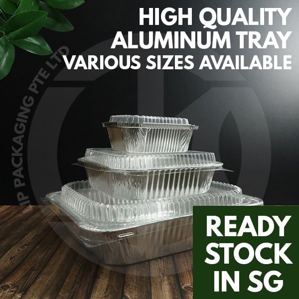 18 Aluminium Bakery Tray - 4 Sides (BKT004)