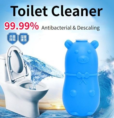 Toilet flush shop cleaner