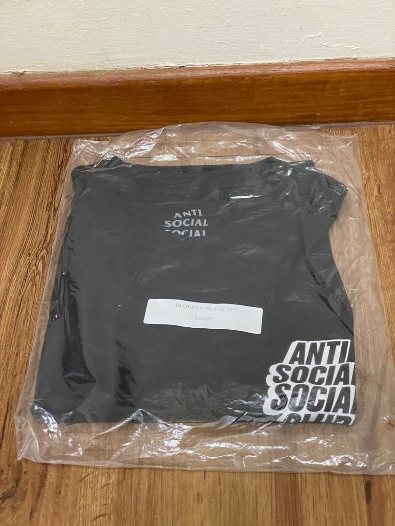 Anti social social club blocked best sale