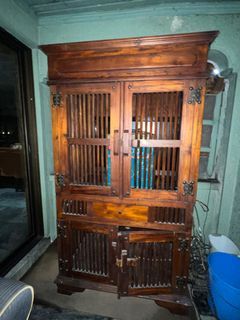 Antique Wooden TV Cabinet