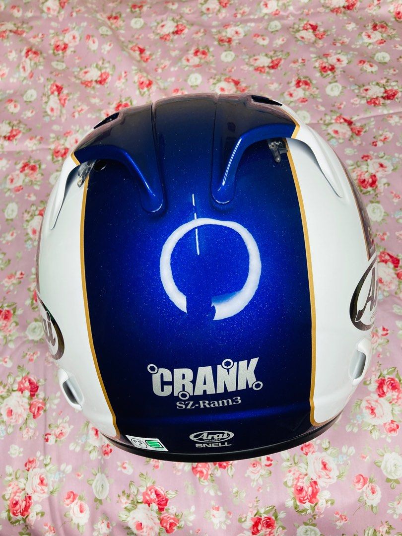 ○T 中古品 アライヘルメット SZ-RAM3 ホワイト/XLサイズ ロングランの