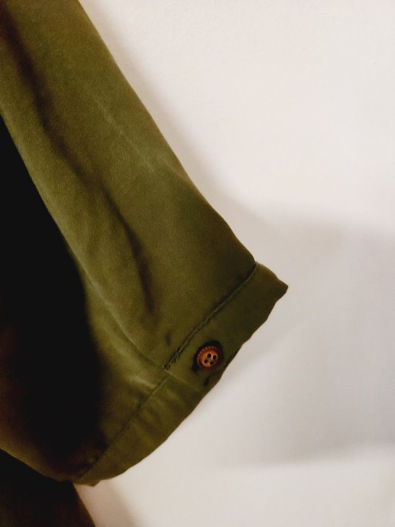 army green high top nikes