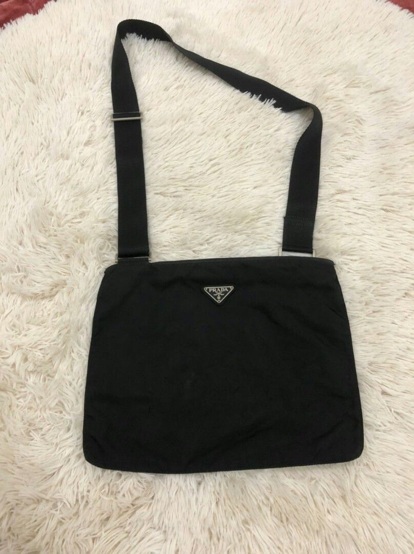 Prada nylon sling bag price top