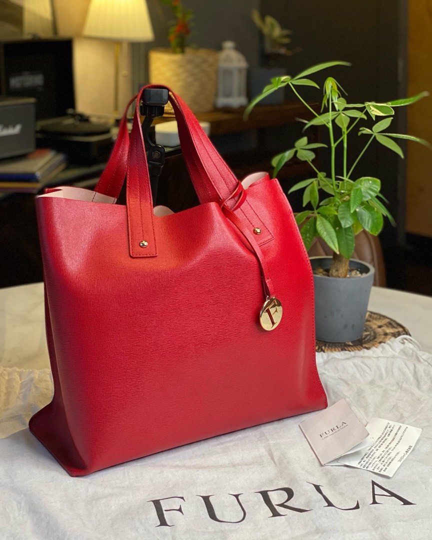 Authentic Furla Tote, Luxury, Bags & Wallets on Carousell