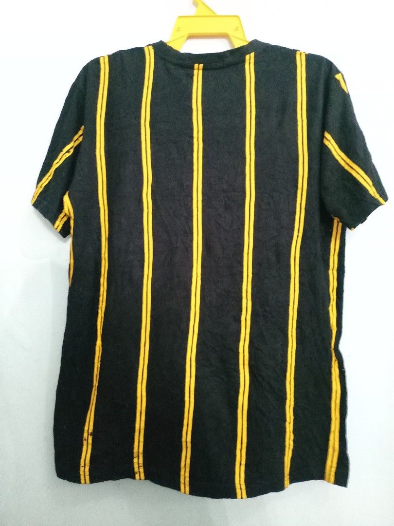 Black and yellow lacoste cheap shirt
