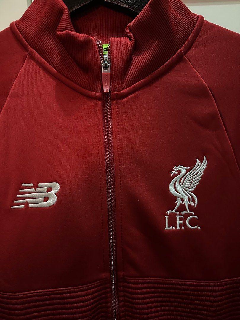 New balance liverpool on sale presentation jacket mens