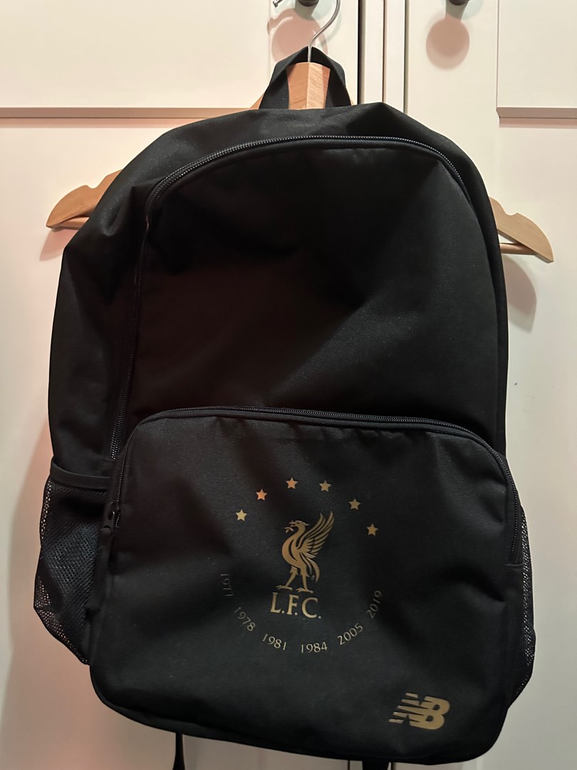 Authentic New Balance Liverpool UCL Champions backpack jersey Men s Fashion Bags Backpacks on Carousell