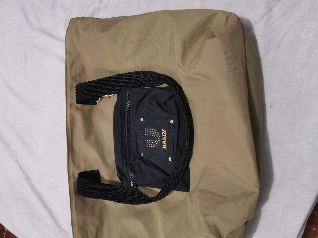 Bally nylon weekender bag, Luxury, Bags & Wallets on Carousell