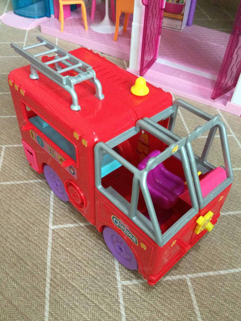 Barbie fire truck deals