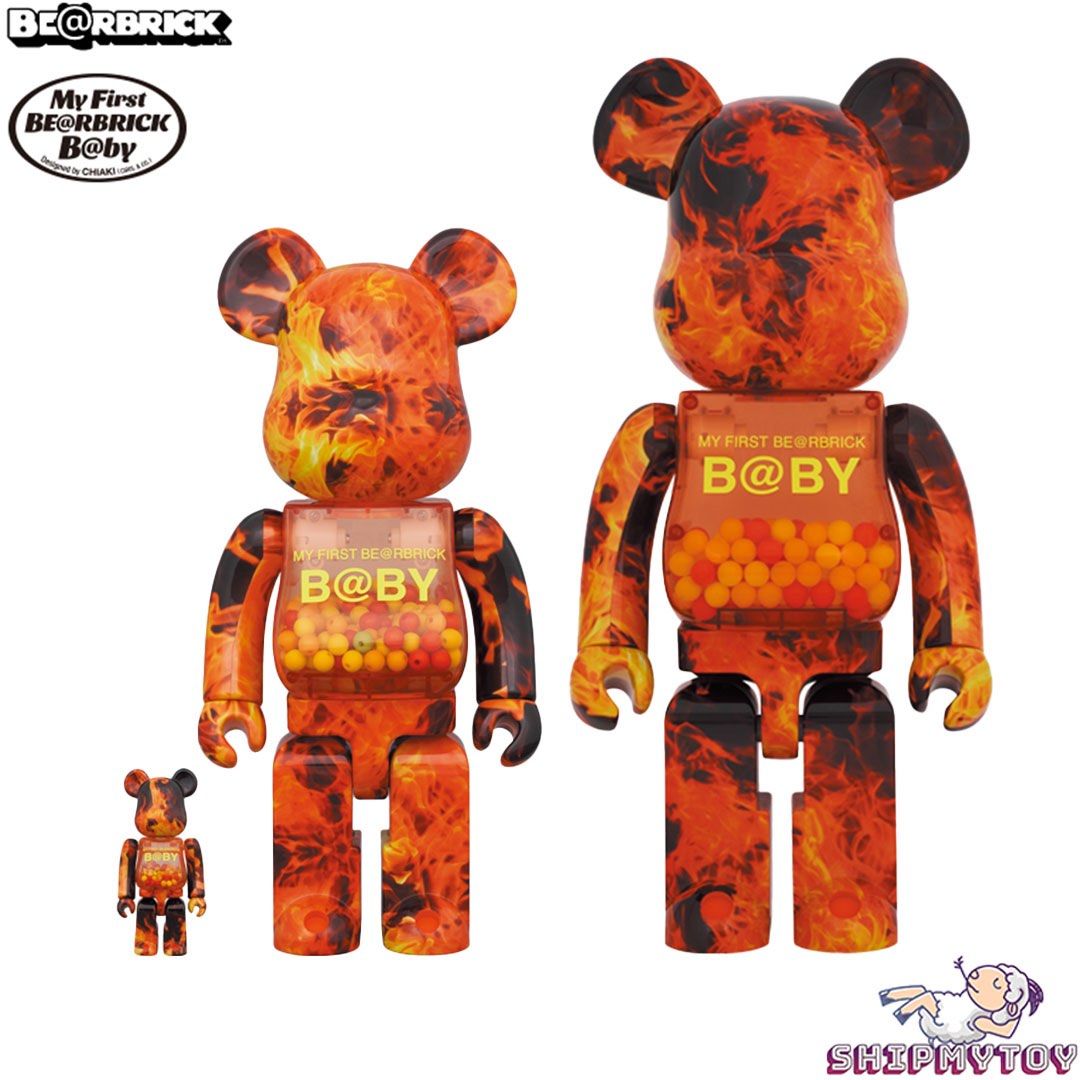 MY FIRST BE@RBRICK B@BY FLAME Ver.