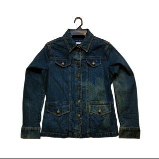 Blue Denim Jeans Jacket Vintage Vtg Levis Japan