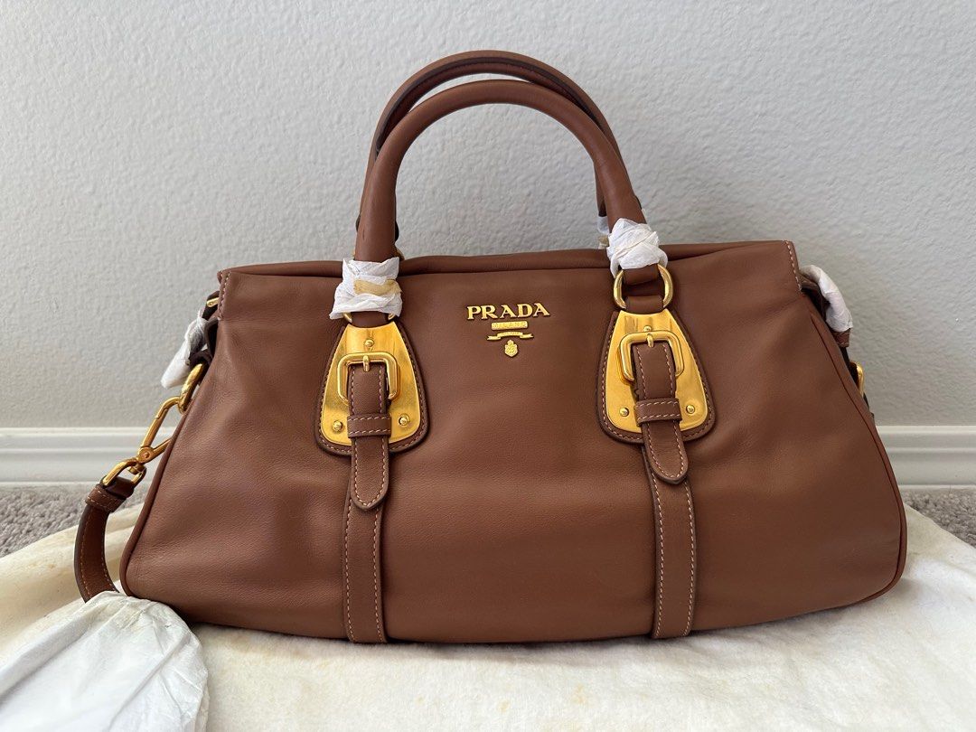 Tan prada sales