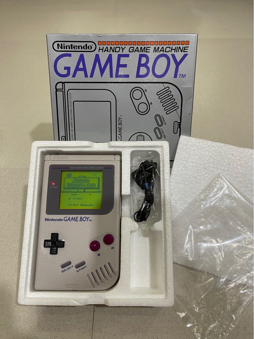 Authentic Nintendo GameBoy Classic Original Gameboy Console OEM %100 and  Manual, TESTED WORKING, RARE COLLECTABLE 
