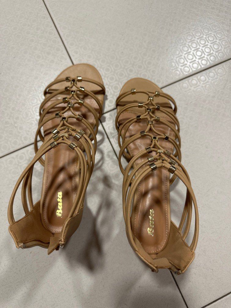 BNWB Bata Gladiator Sandals, Women's Fashion, Footwear, Sandals on