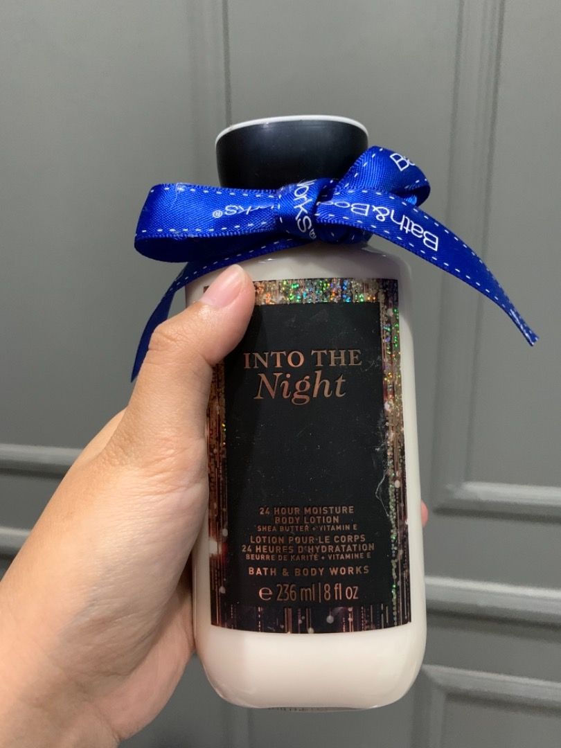 Body Lotion Bath and Body Works BBW Into The Night