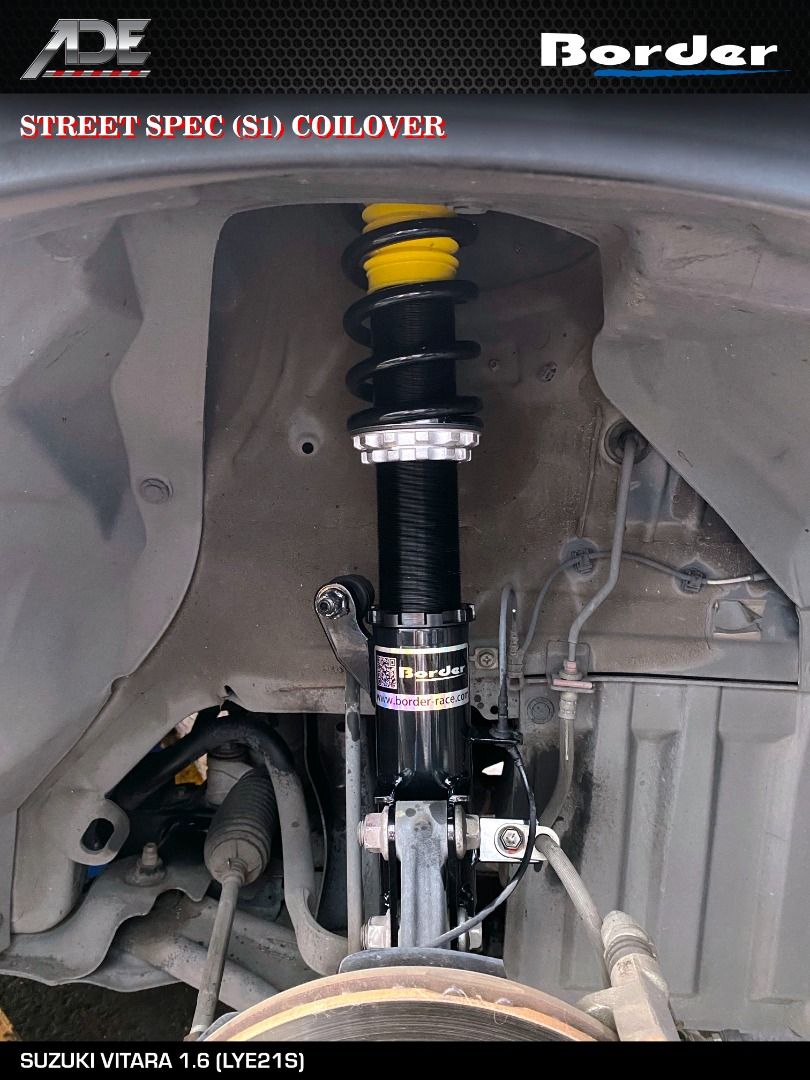 BORDER STREET SPEC (S1) COILOVER ON SUZUKI VITARA 1.6 (LYE21S), Car ...