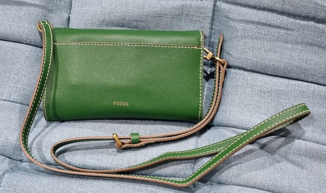 Fossil green crossbody bag hot sale