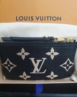 Louis Vuitton Bordeaux Monogram Vernis Key Pouch NM Pochette Cles