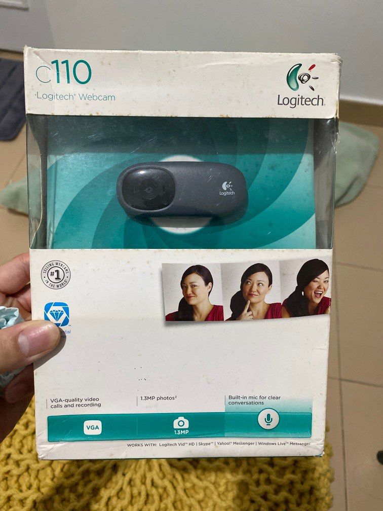C110 Logitech Webcam, Computers & Tech, Parts & Accessories, Webcams on ...