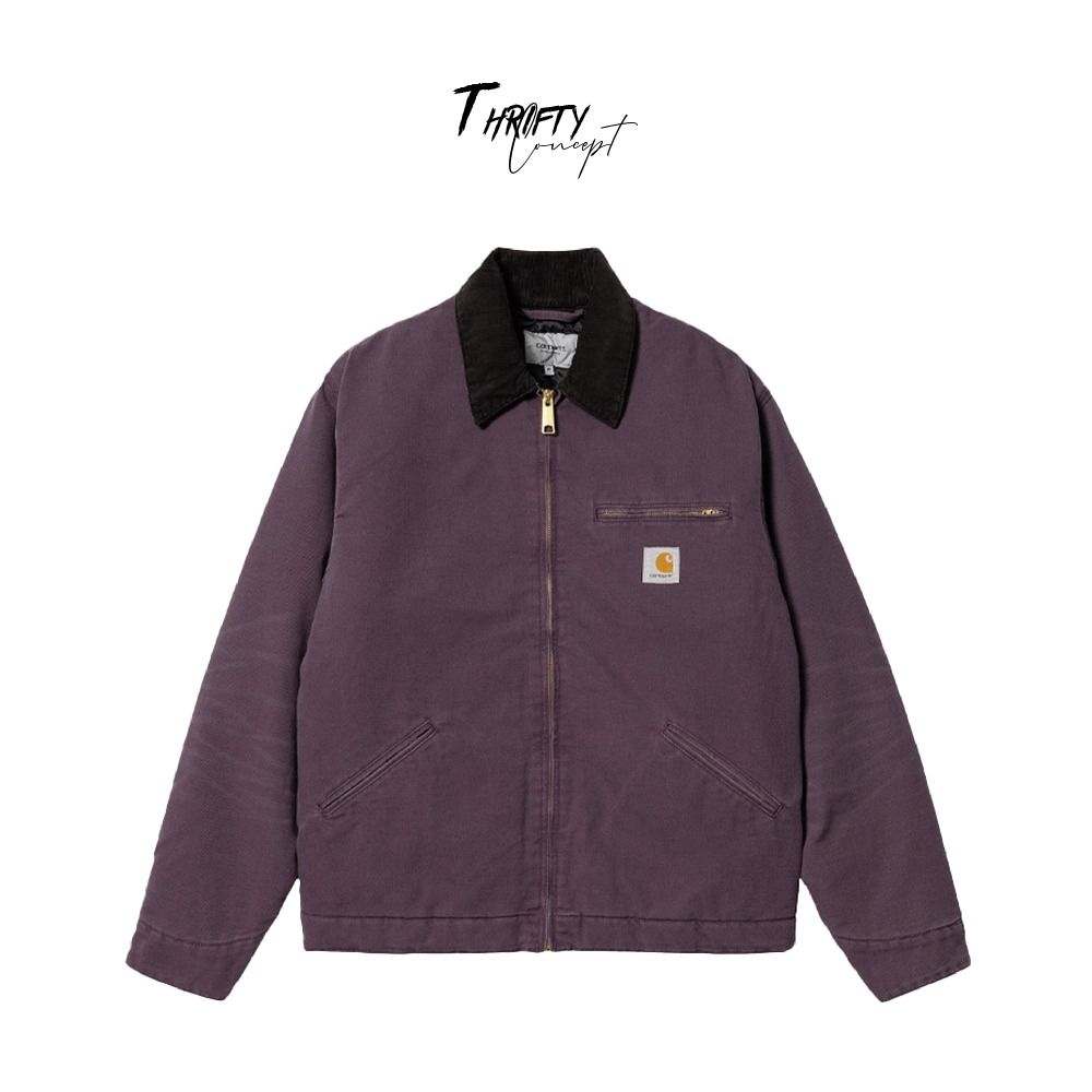 Carhartt WIP Detroit Jacket Purple Men s Fashion Coats Jackets and Outerwear on Carousell