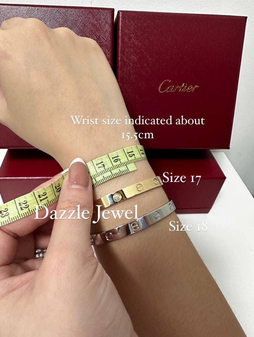 Cartier love bracelet 18k solid gold custom