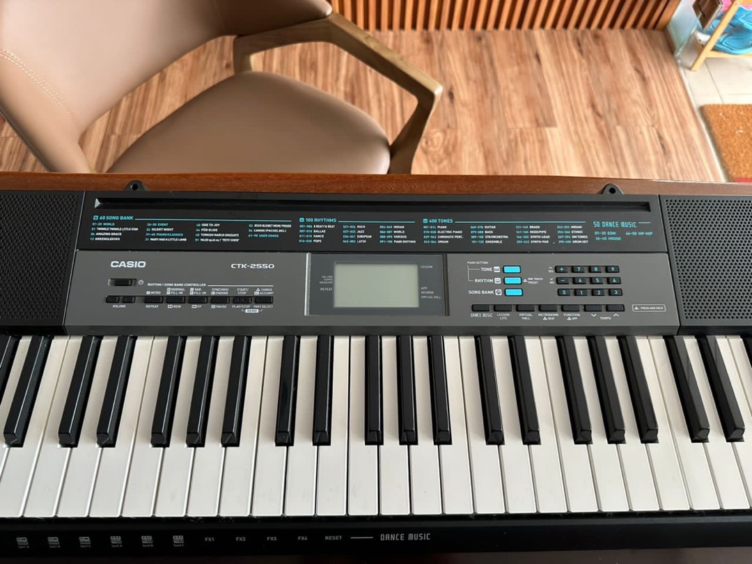 Casio CTK 2550 Keyboard, Hobbies & Toys, Music & Media, Musical ...