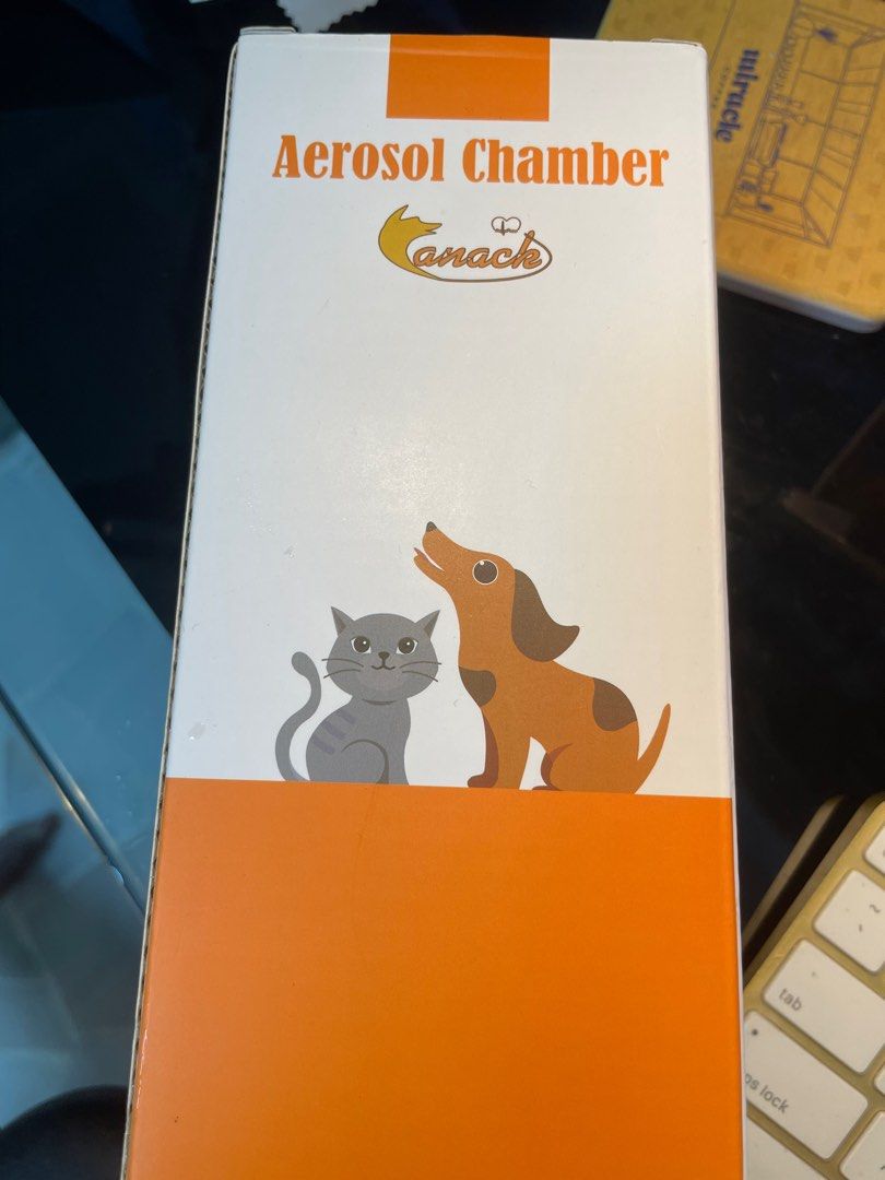 Cat asthma inhaler aerosol chamber, Pet Supplies, Homes & Other Pet