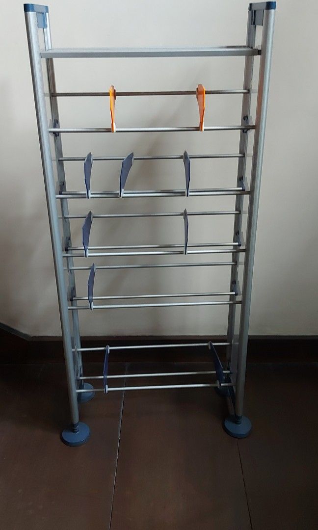 CD Rack (Category: Storage Boxes & Baskets) located in Quezon City. Submitted by ankrc2694 (Listing ID 1239555524, Image 2). Description: CD and DVD rack Adjustable Divider 5 Racks Width: 52cm Height: 116.6cm Depth: 20.8cm.