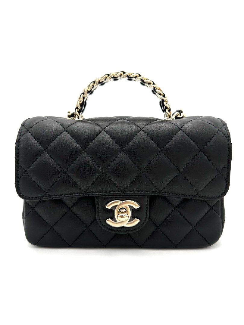 22C Chanel sakura pink small flap, Luxury, Bags & Wallets on Carousell