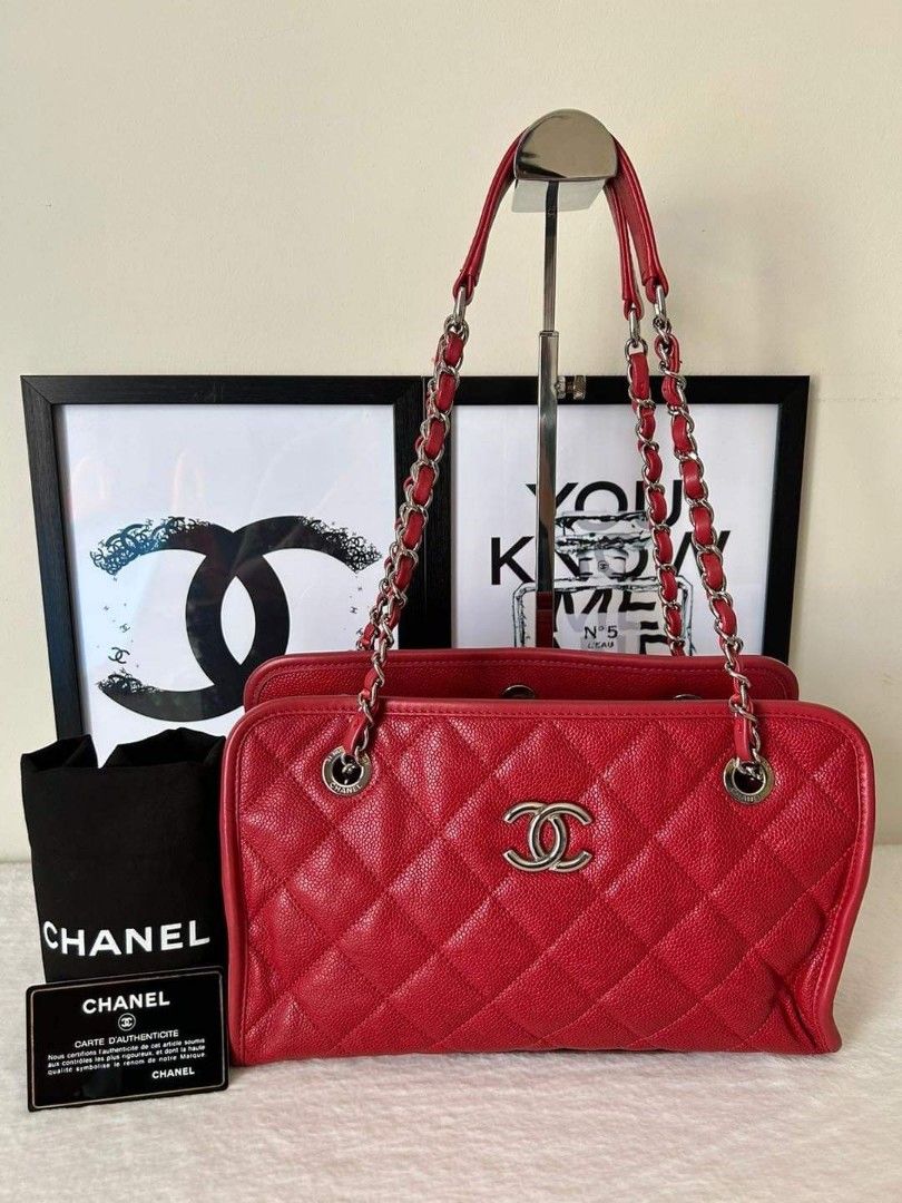 Chanel CC Chain Tote Shoulder Bag on Carousell