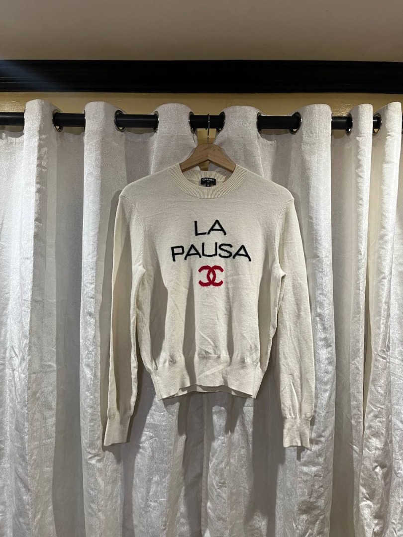 La pausa chanel discount hoodie