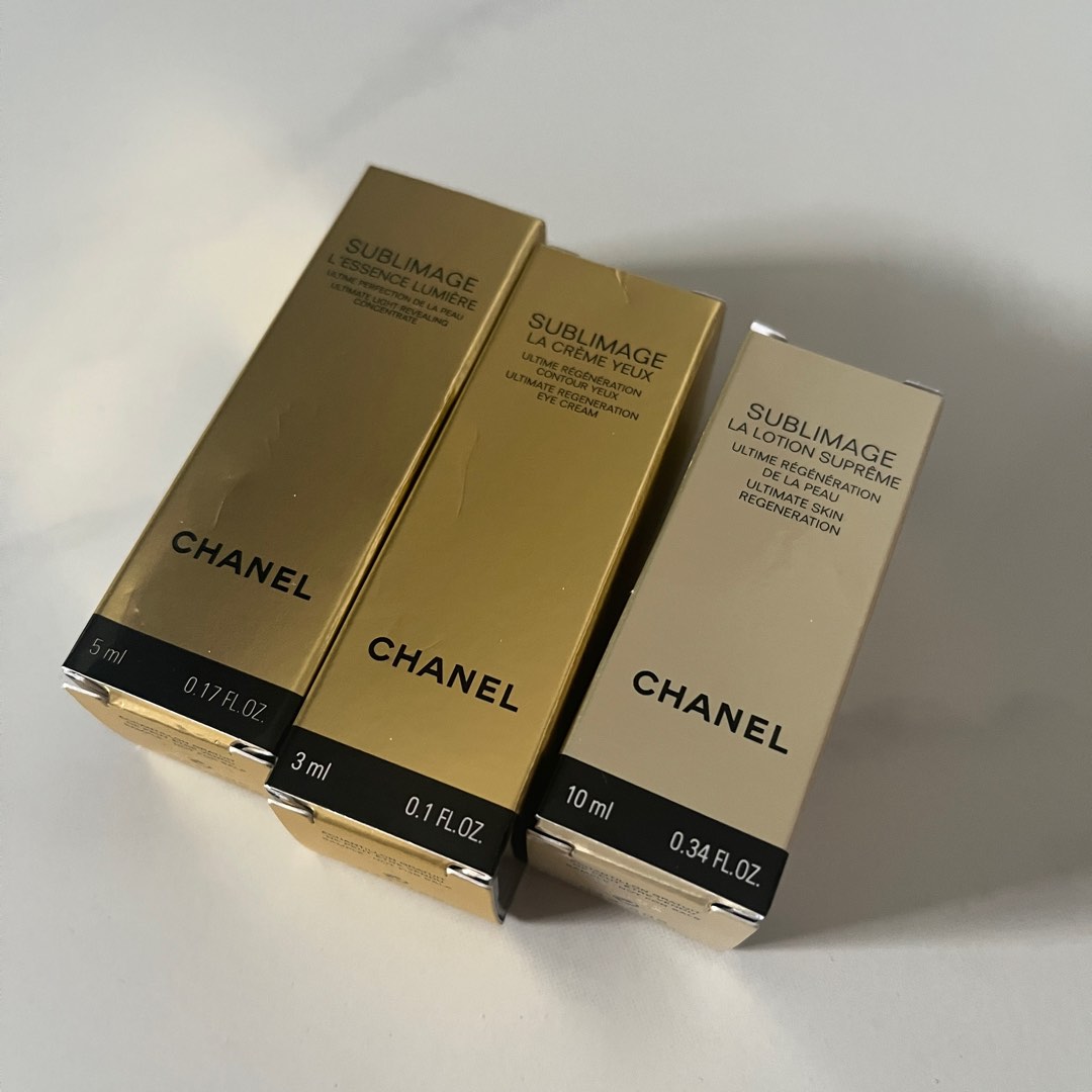 Chanel Sample Travel Size Sublimage, Beauty & Personal Care, Face, Face  Care on Carousell