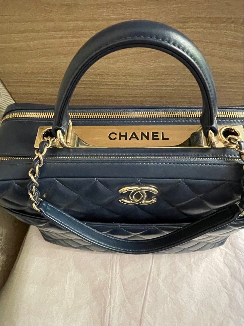 Sell Chanel CC Trendy Bowling Bag - Black