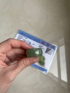 Cincin Giok Jadeite Jade Burma grade A