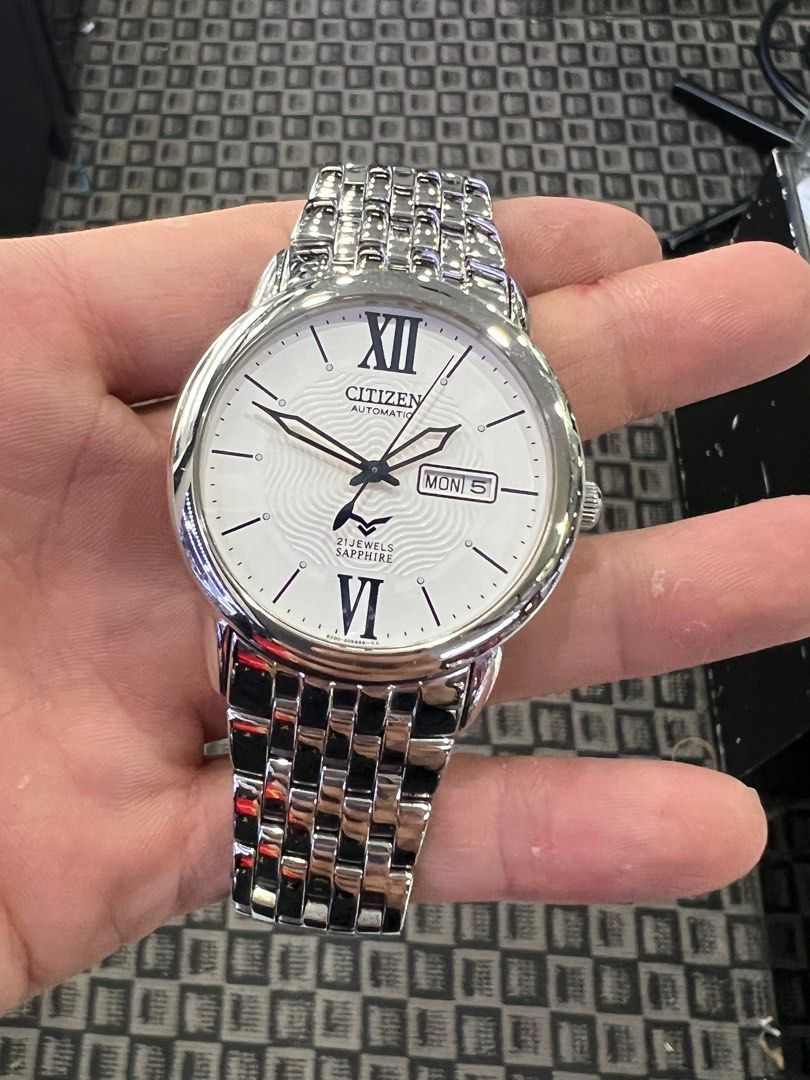 Citizen automatic shop sapphire watch