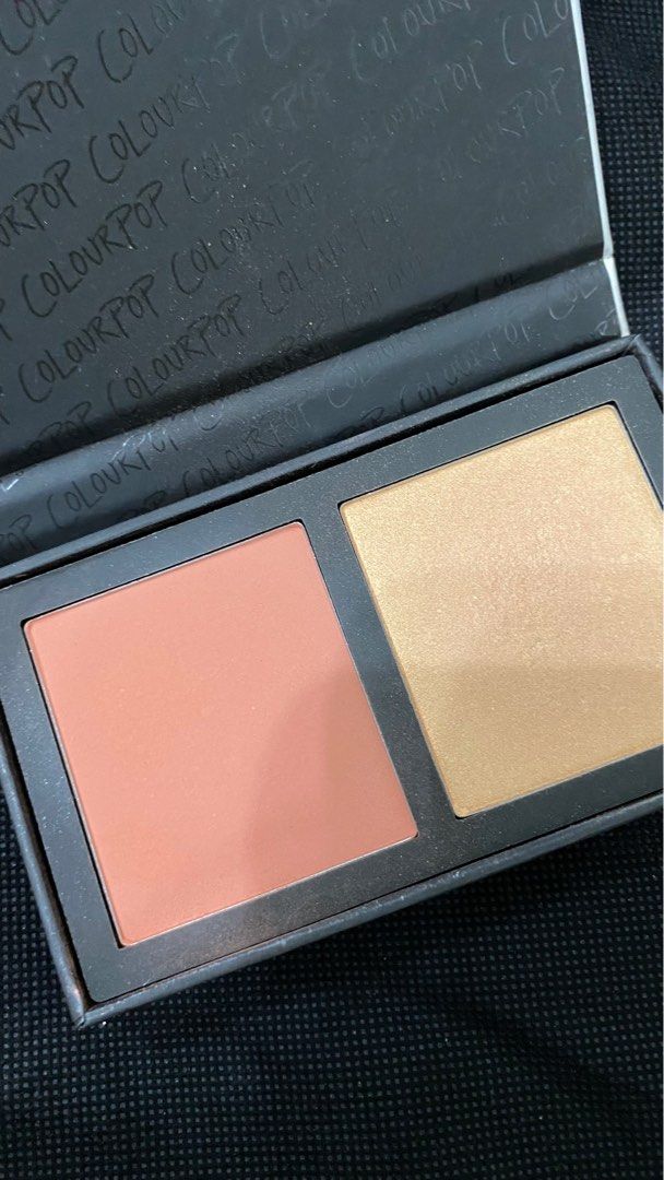 Colourpop blush highlighter duo coral on Carousell
