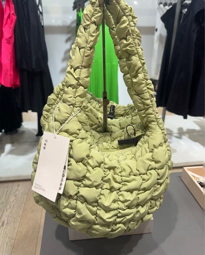 Cos green bag store