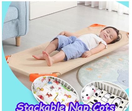 Cot Sheet 60x135cm Cot Sheet for Stackable Cots for Preschool
