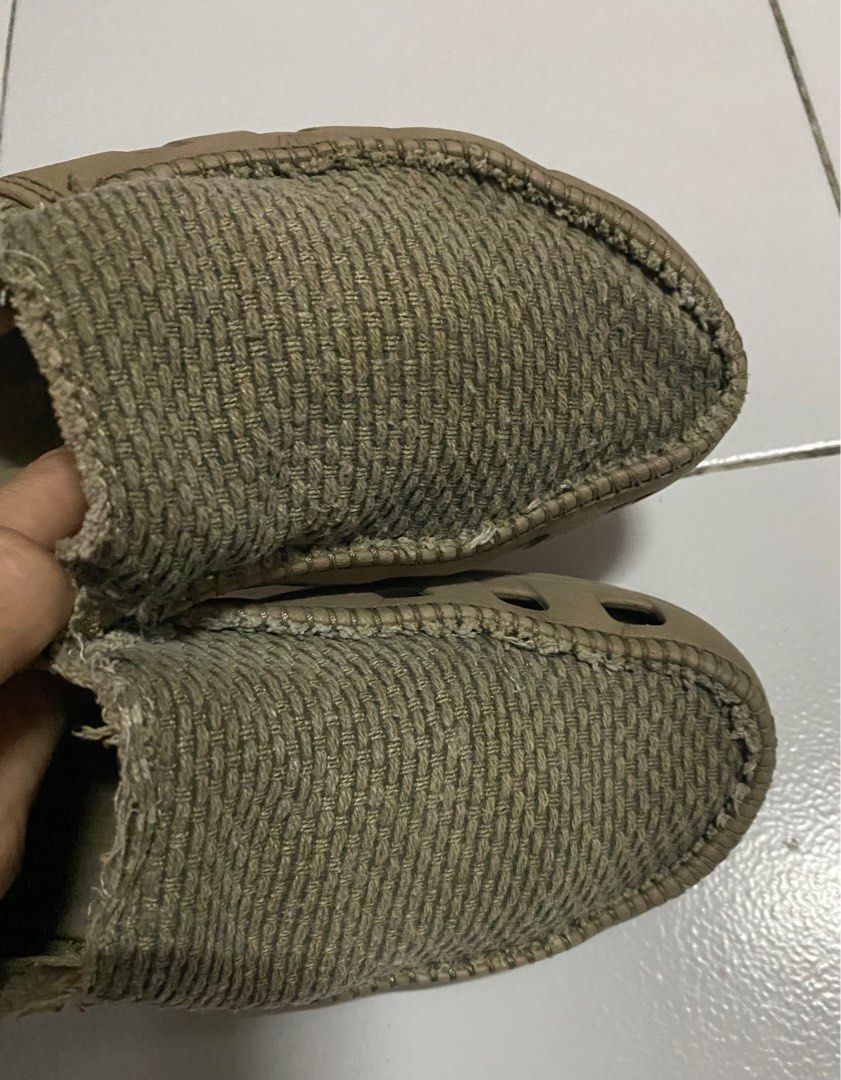 Crocs Khaki Driving Shoes on Carousell