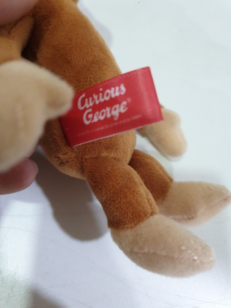 Curious george clearance beanie baby