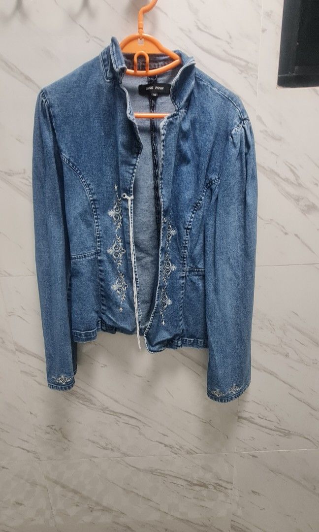 Plus Size Womens Denim Jacket Casual Short Denim Coat In Pink, Purple,  Yellow, And White Loose Fit Outerwear For Spring And Autumn KW022 From  Lanp666, $28.17 | DHgate.Com