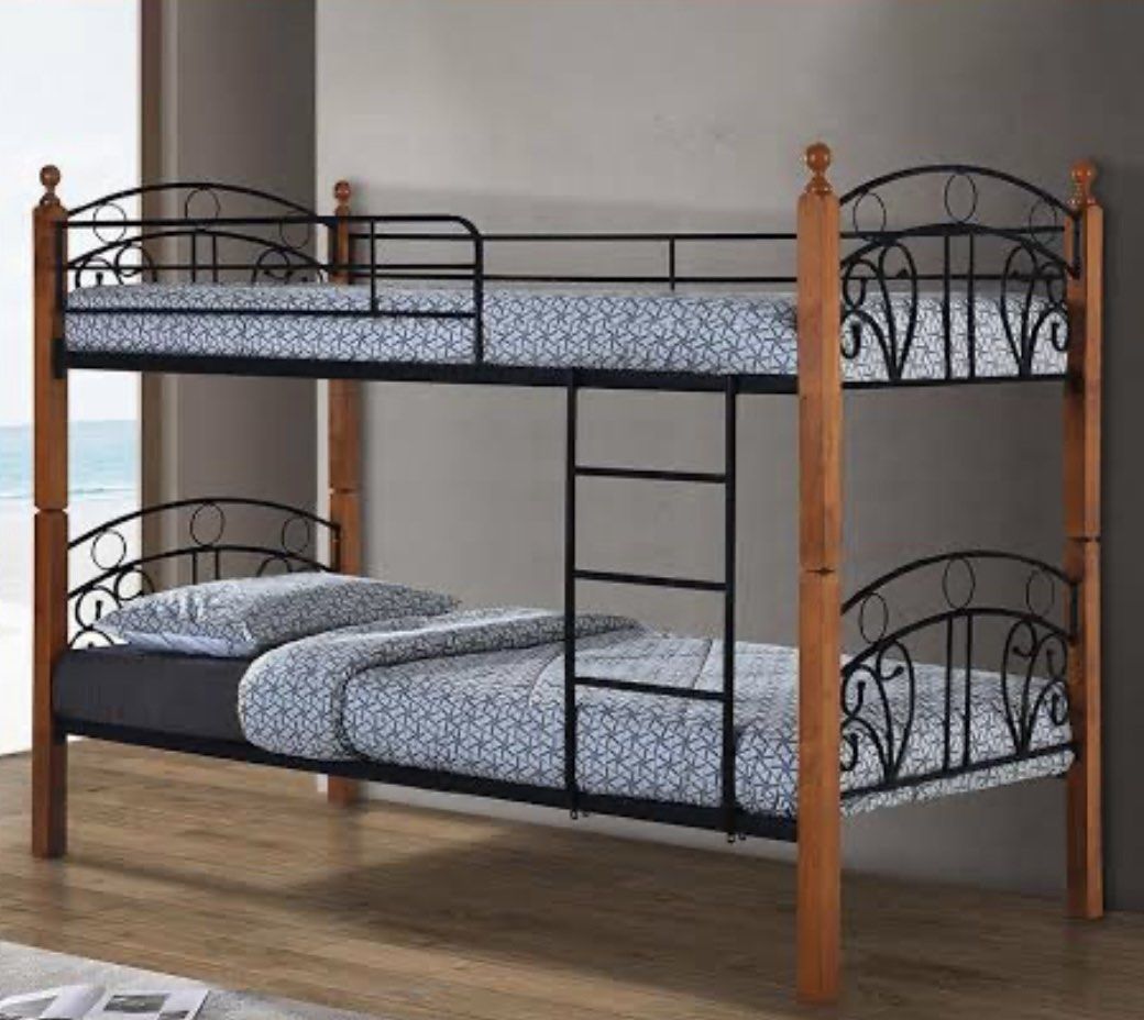 Detachable double deck bed sale