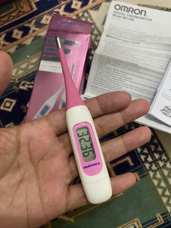 Digital Basal Body Thermometer + alcohol swab 100pcs, Health