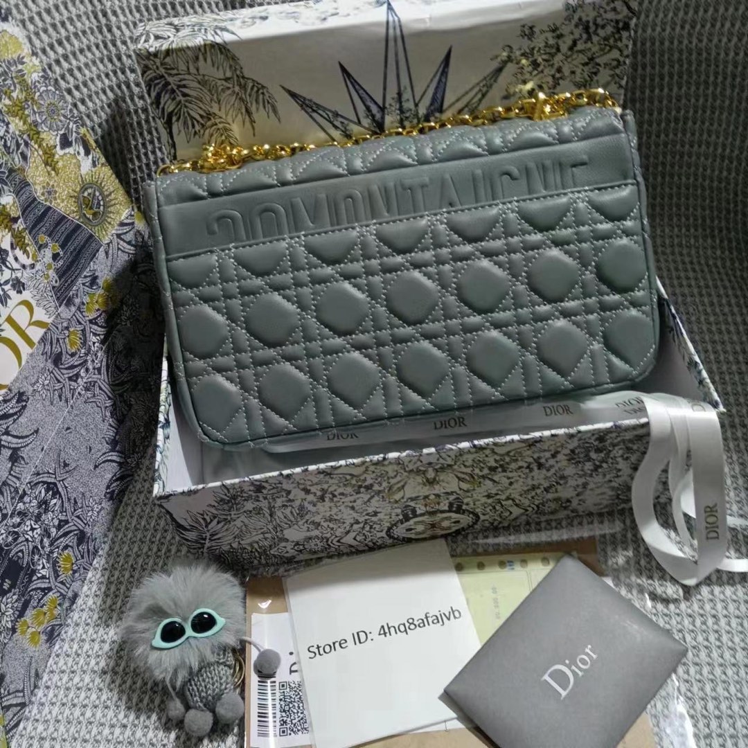 Dior caro bag, Barang Mewah, Tas & Dompet di Carousell